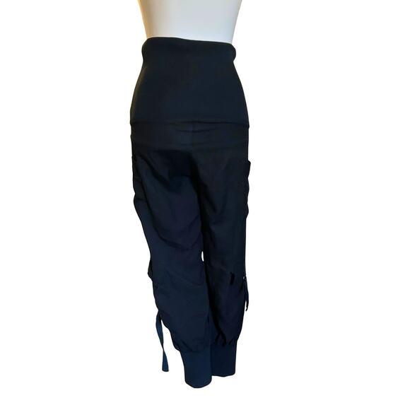 Vintage Y2K YaYa Silk Cargo Pants High Waist Drop Crotch Size 2 - Picture 6 of 8